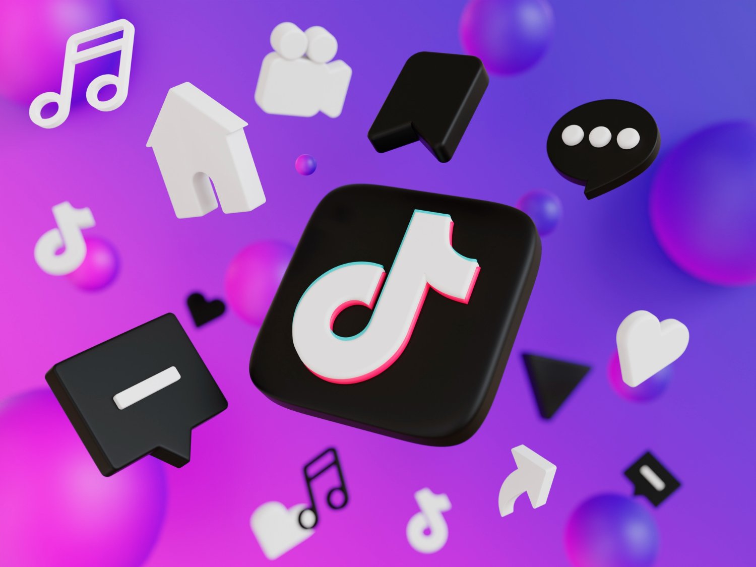 tiktok-marketing-services-in-lahore-3d-social-media-icons-digital-marketing-concept