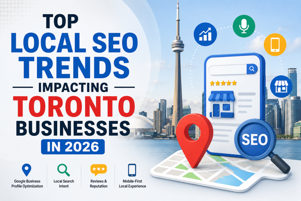 Top Local SEO Trends Impacting Toronto Businesses in 2026